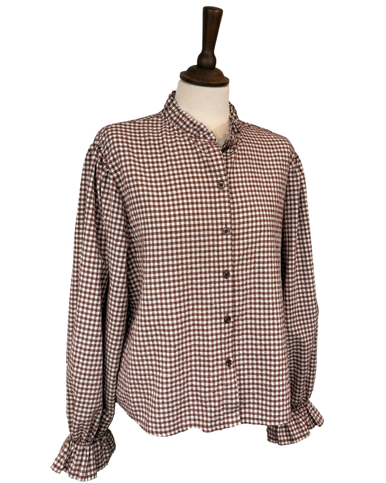 Bell Gingham Blouse