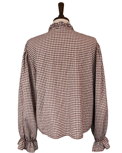 Bell Gingham Blouse