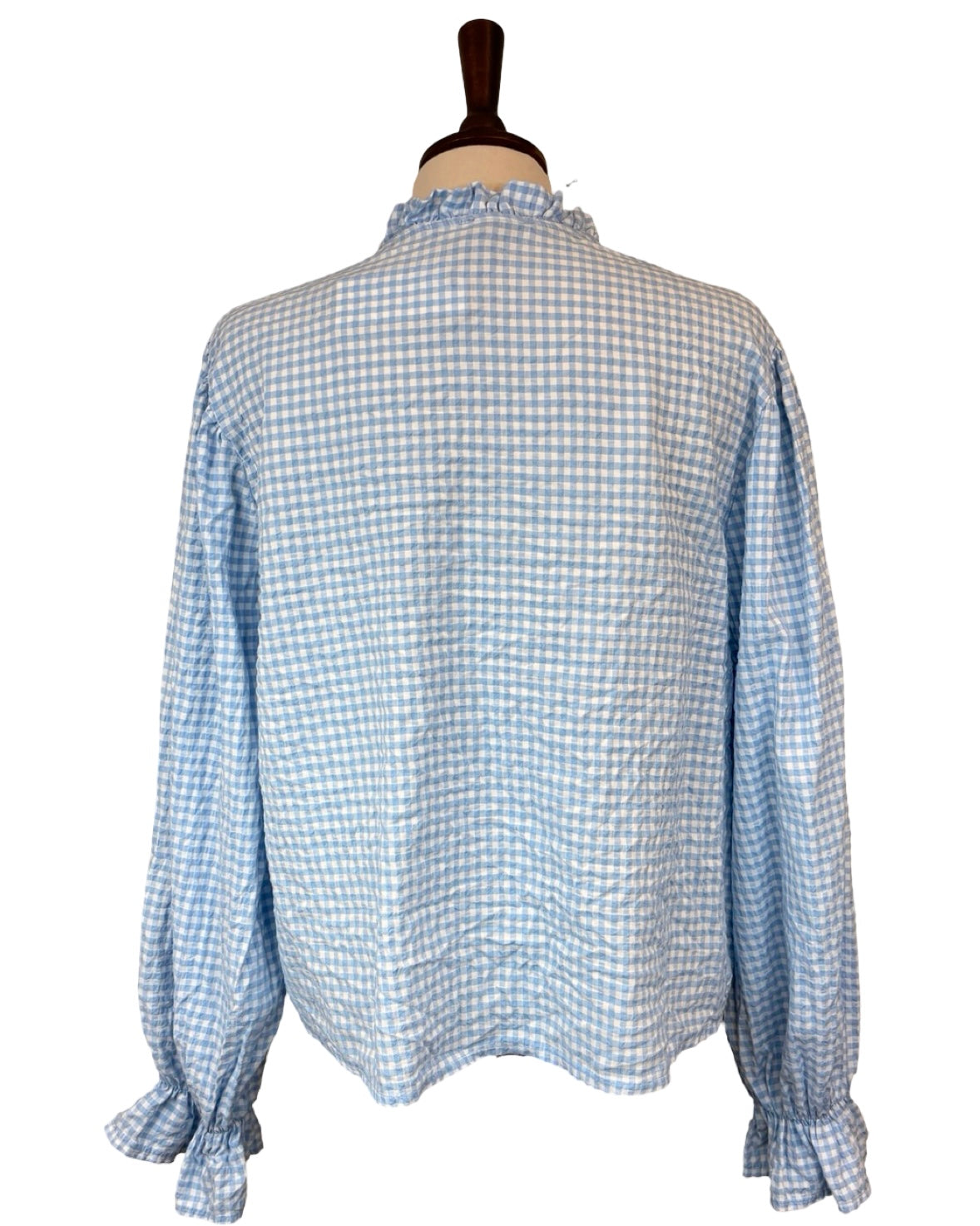 Bell Gingham Blouse