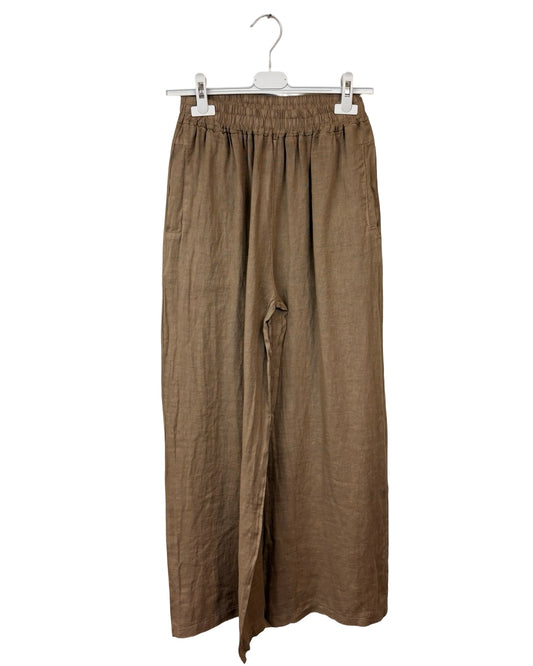 Karra Straight Leg Linen Trousers