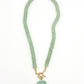 Natural Stone Heart Necklace