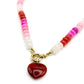 Natural Stone Heart Necklace