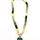 Natural Stone Heart Necklace