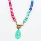 Natural Stone Pendant Necklace