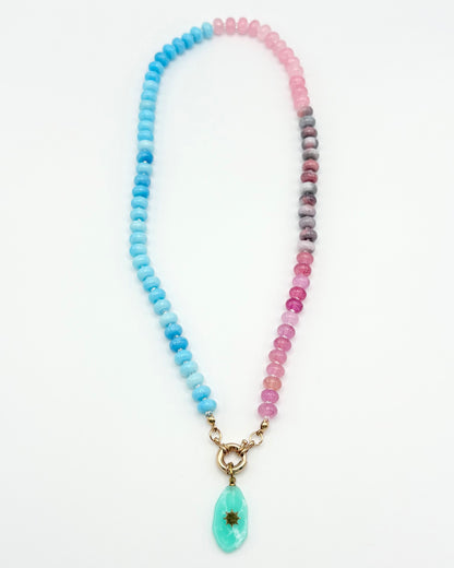 Natural Stone Pendant Necklace