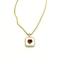 Square Pendant Necklace
