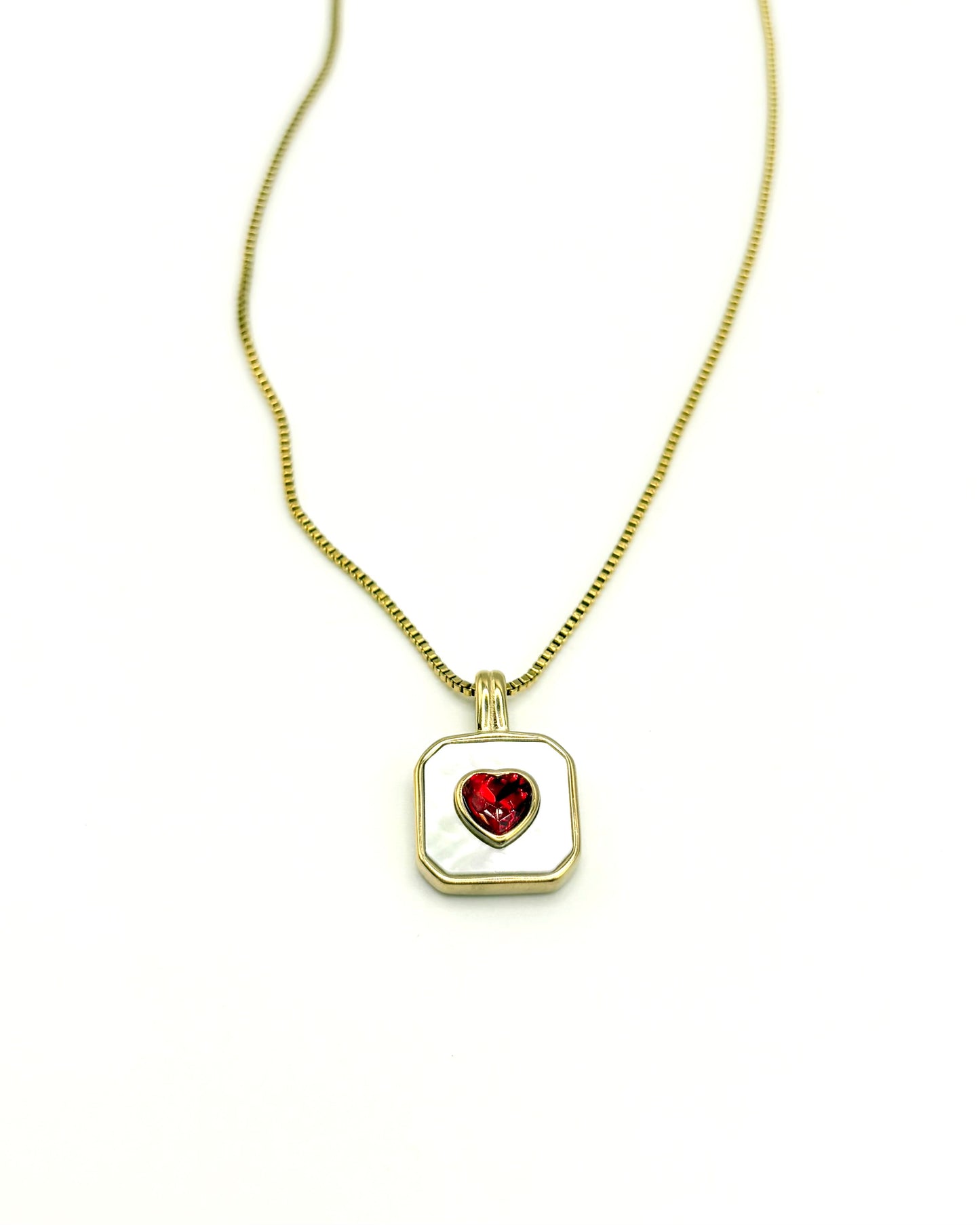 Square Pendant Necklace