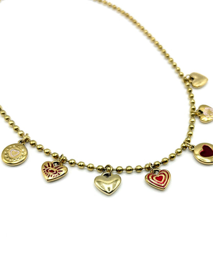 Multi Charm Necklace