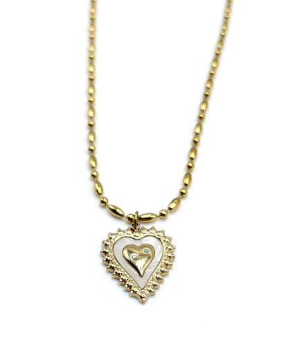 Shell Heart Necklace