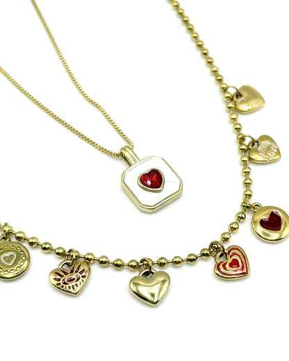 Multi Charm Necklace