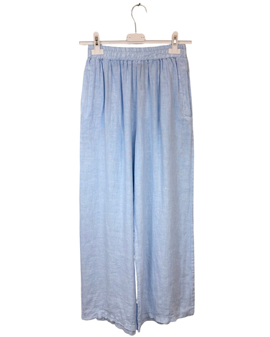 Karra Straight Leg Linen Trousers