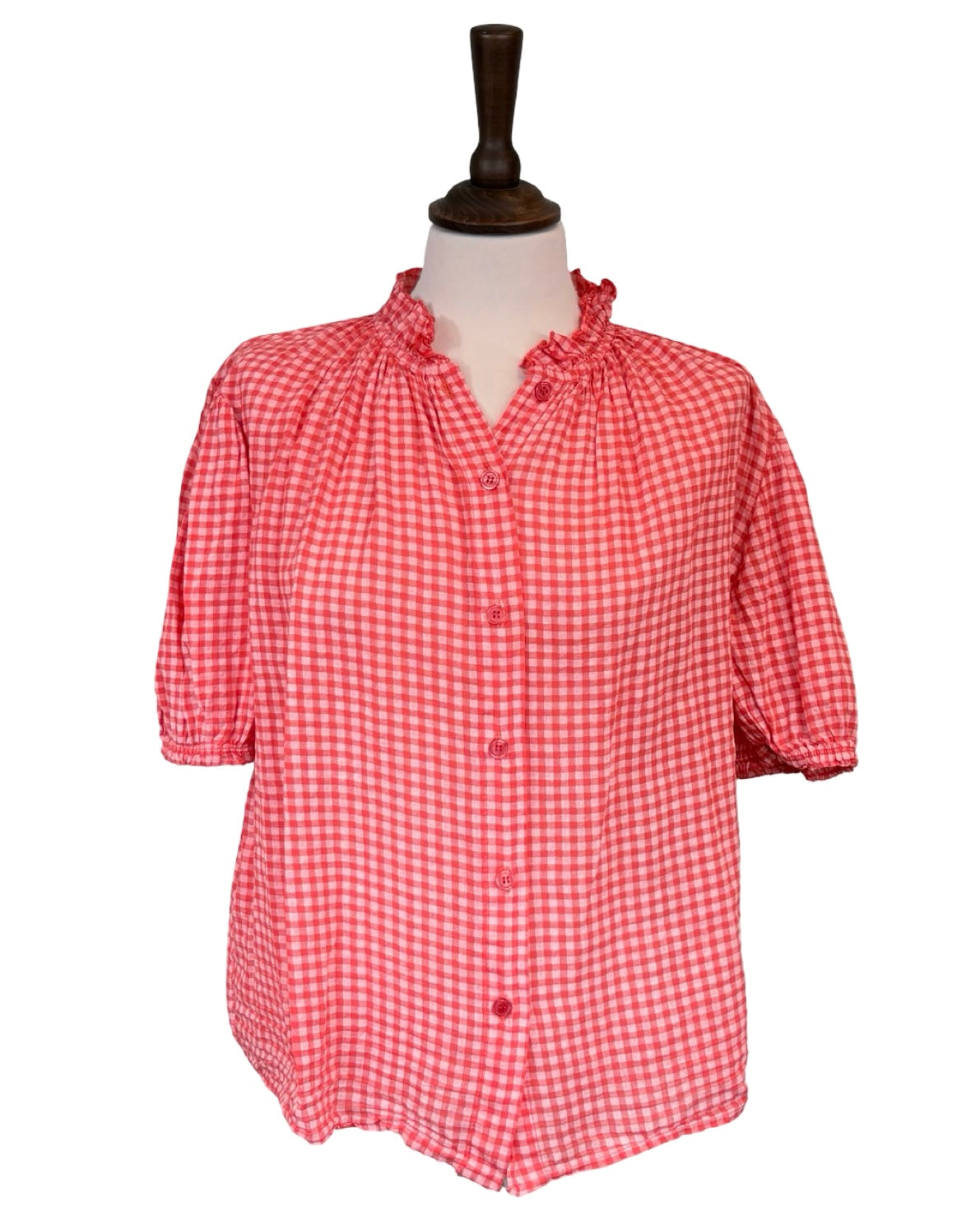 Joy Gingham Blouse