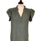 Danna Frill Sleeve Top