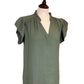 Danna Frill Sleeve Top