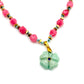 Natural Stone Flower Necklace
