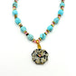 Natural Stone Flower Necklace