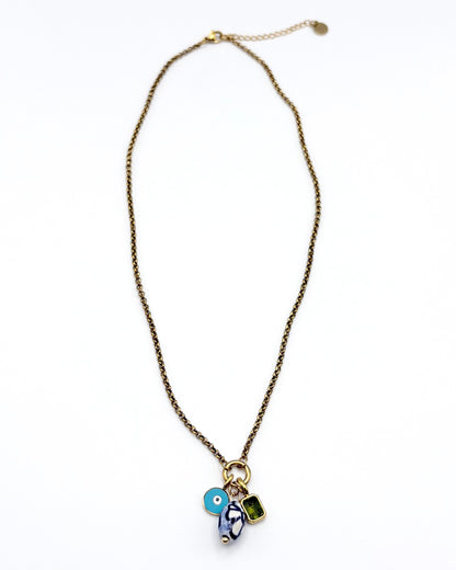 Multi Pendant Necklace