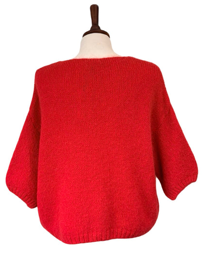Nia Mohair Short Sleeve Jumper
