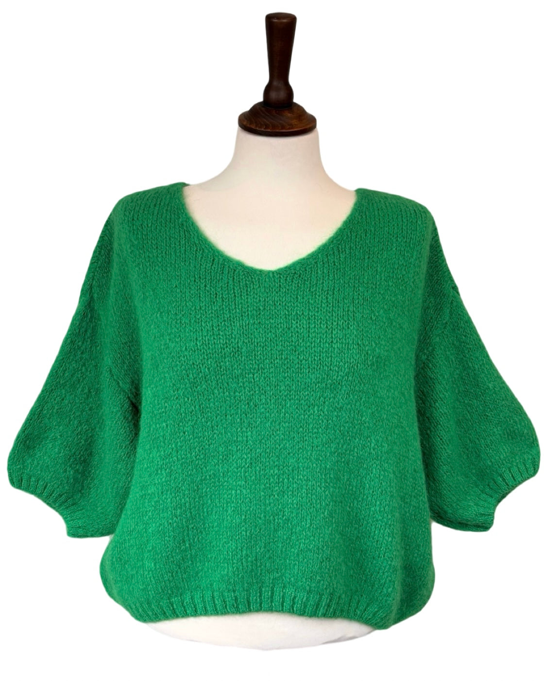 Nia Mohair Short Sleeve Jumper