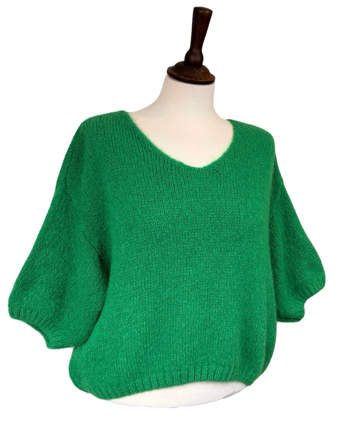 Nia Mohair Short Sleeve Jumper