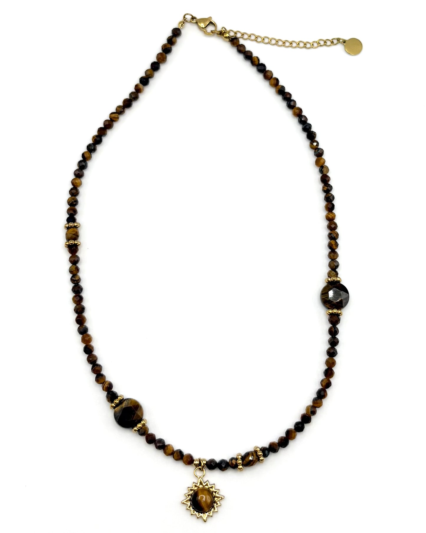 Natural Stone Pendant Necklace