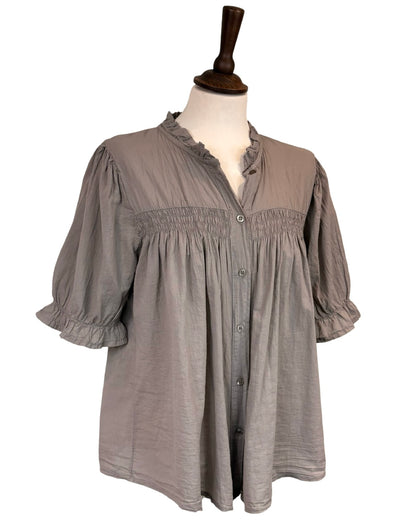 Lolly Frill Sleeve Blouse