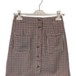 Agathe Check Pocket Skirt