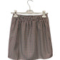 Agathe Check Pocket Skirt
