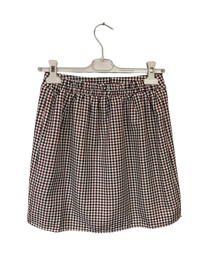 Agathe Check Pocket Skirt