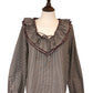 Ambre Check Tie Front Blouse