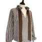 Rosalia Gingham Tie Neck Blouse