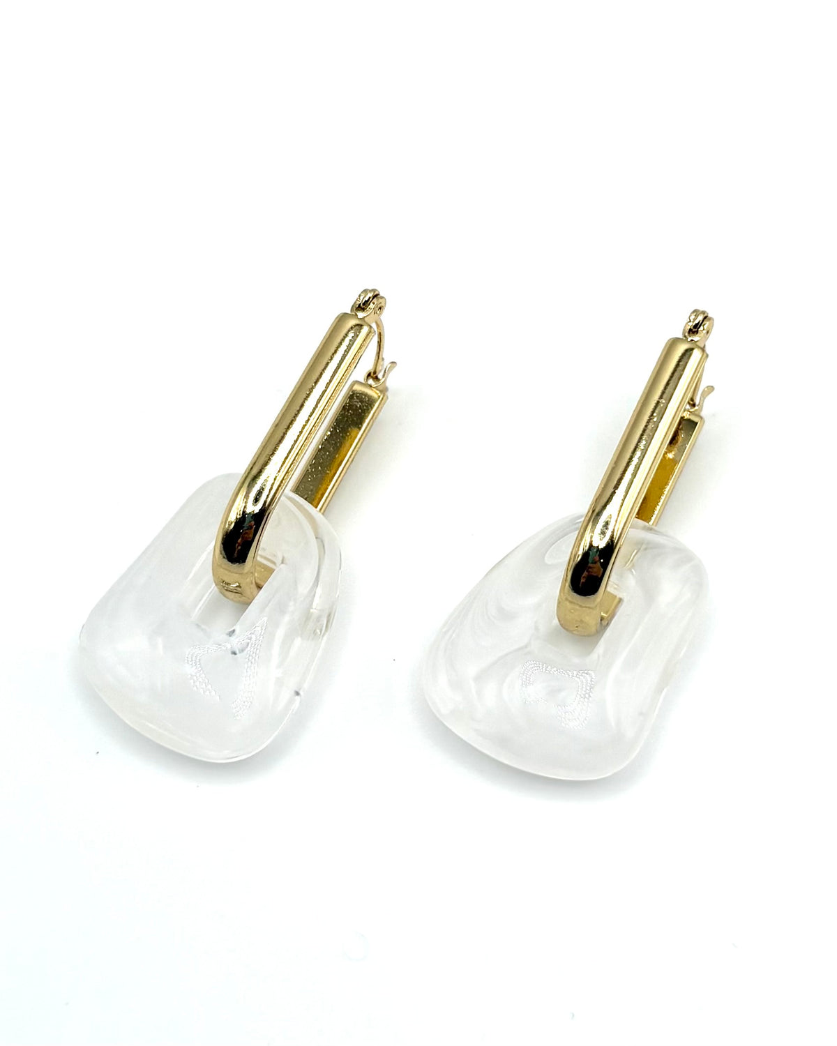 Resin Drop Earrings