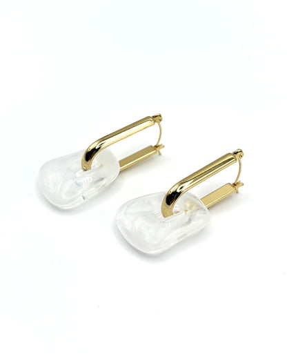 Resin Drop Earrings