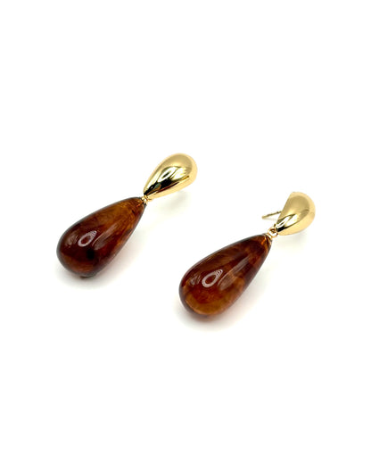 Resin Drop Earrings