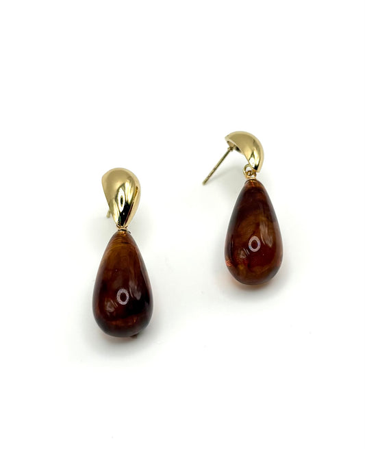 Resin Drop Earrings