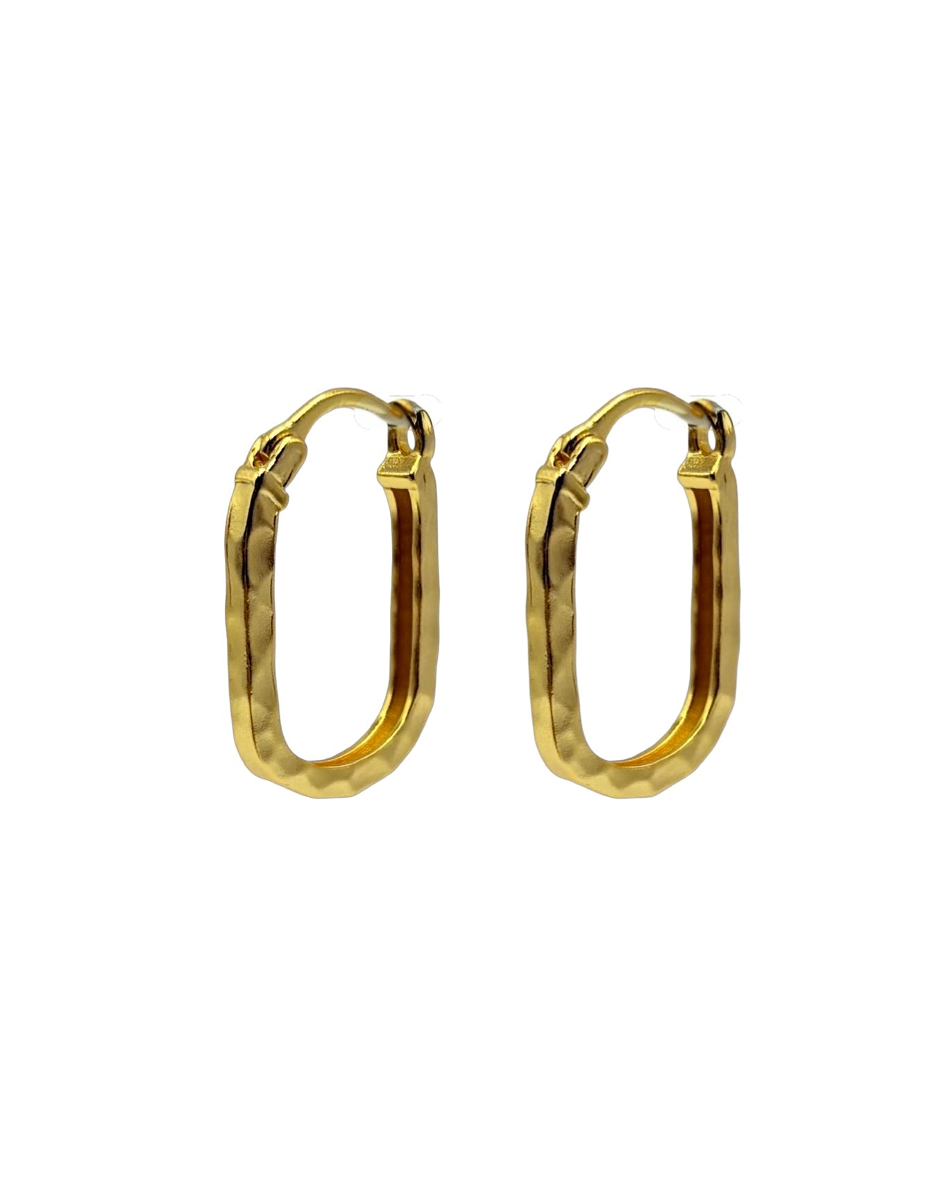 Hammered Hoops