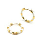 Enamel Stripe White Hoops