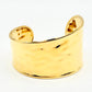 Hammered oblong Bangle