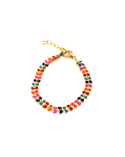 Leaf Chain Bracelet