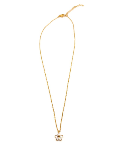 Jasmine Crystal Drop Necklace