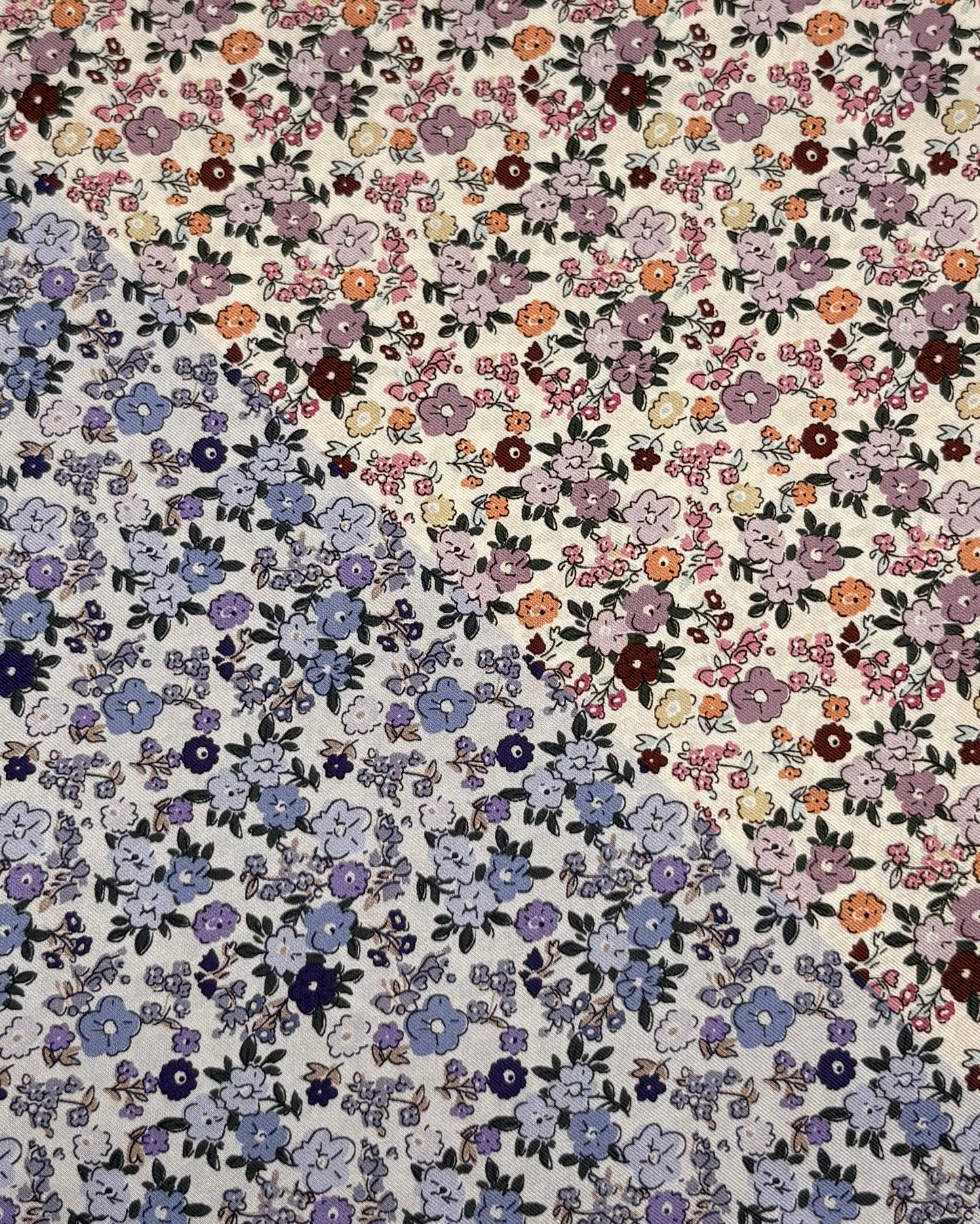 100% Silk Scarf - Large Double Sided