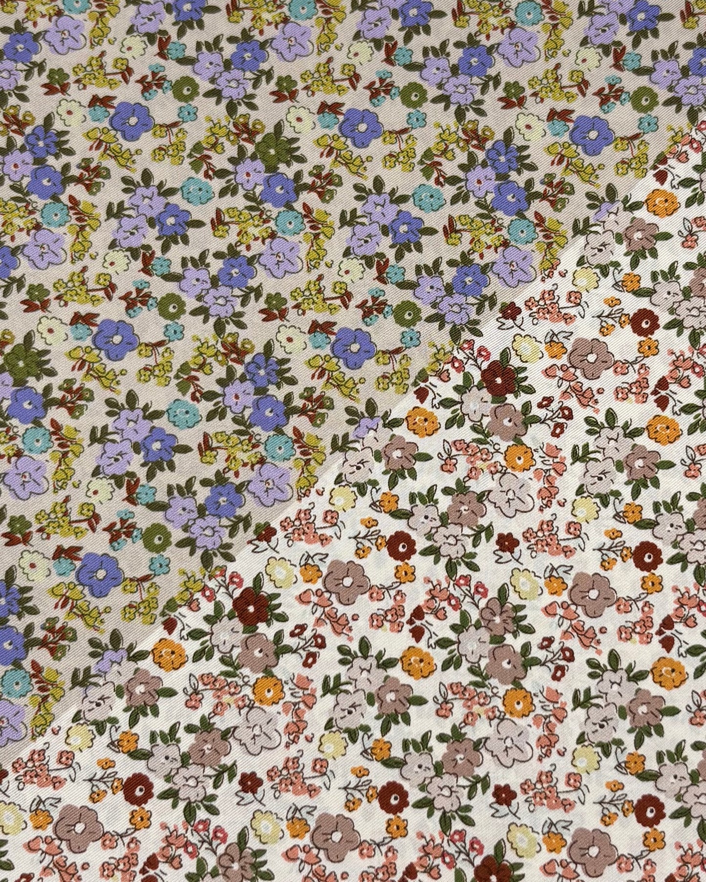 100% Silk Scarf - Large Double Sided