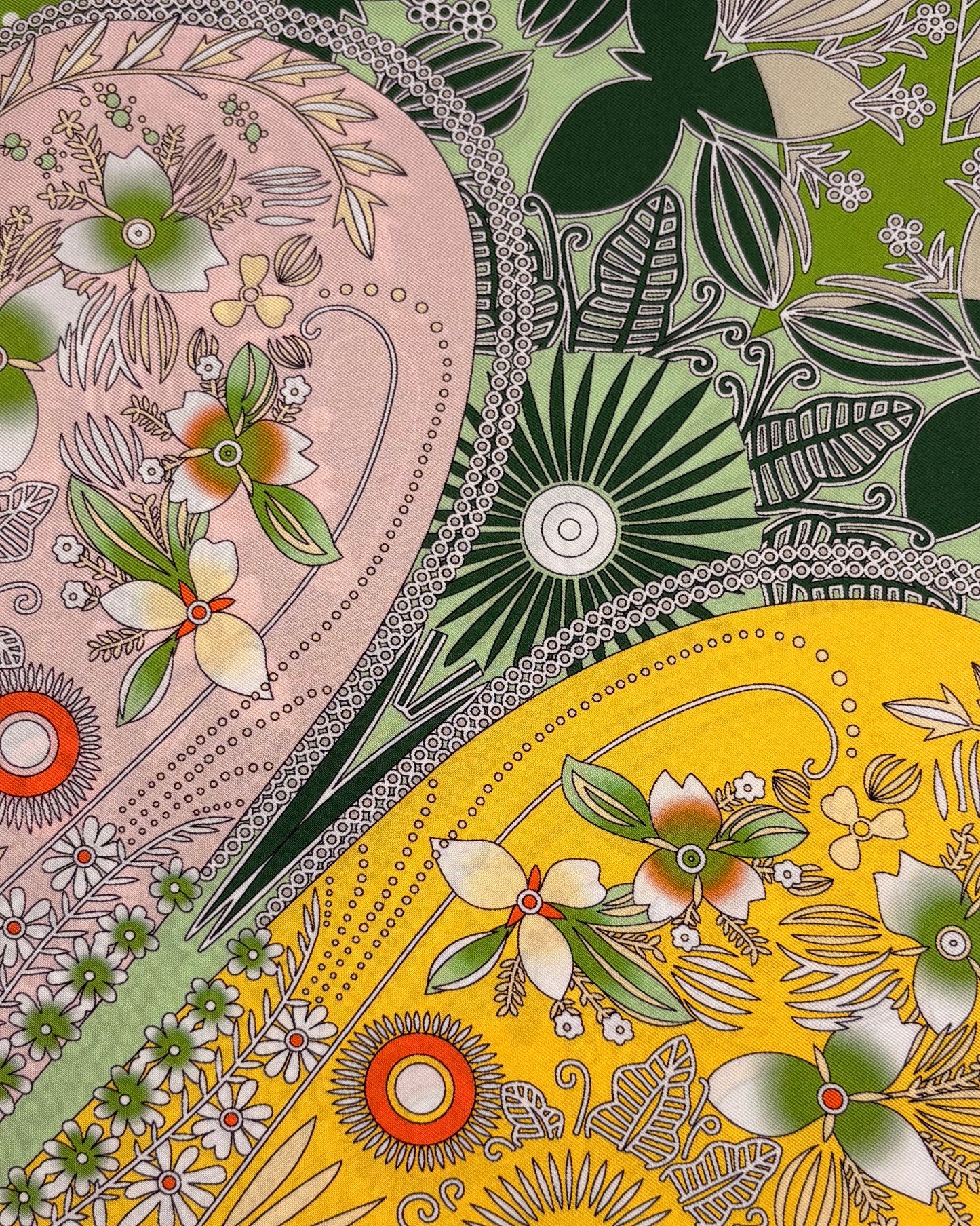 100% Silk Scarf - Large