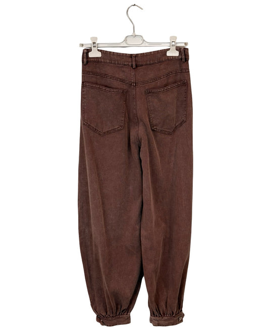 Indigo Cuff Trousers