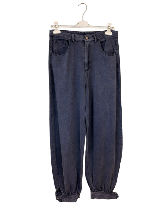 Indigo Cuff Trousers