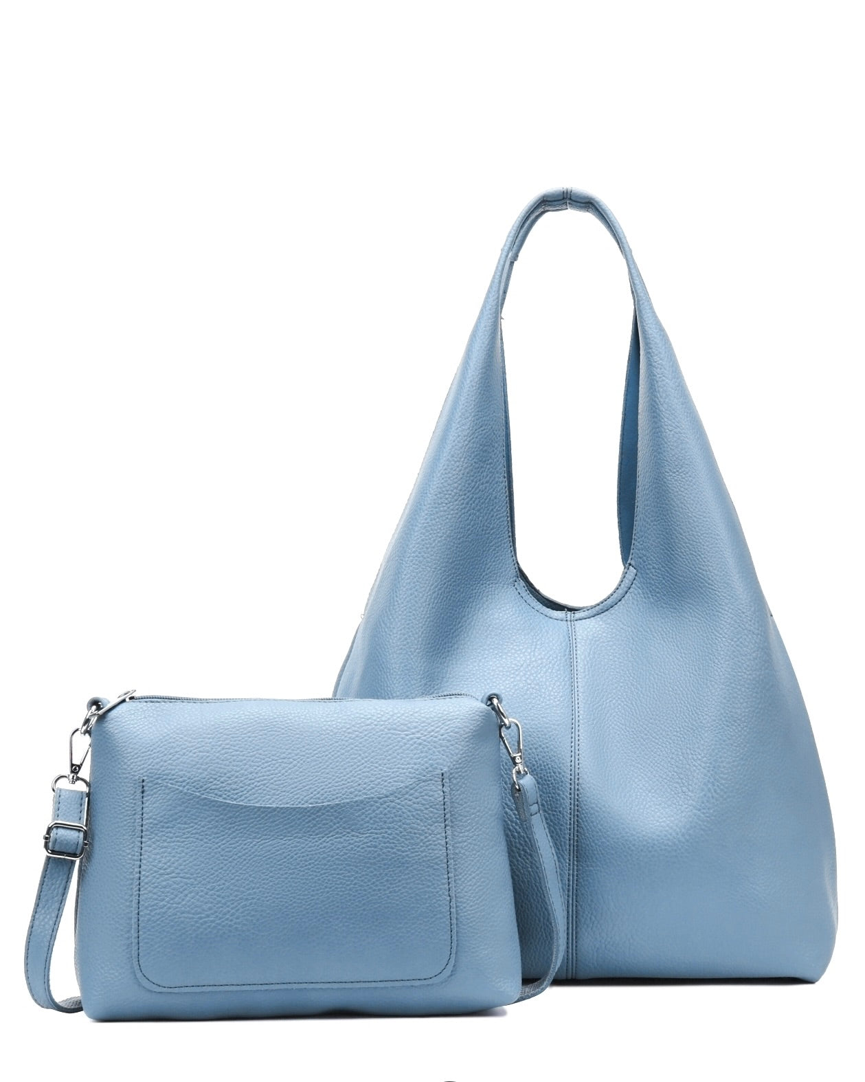 Slouchy Hobo Bag With Extra Bag