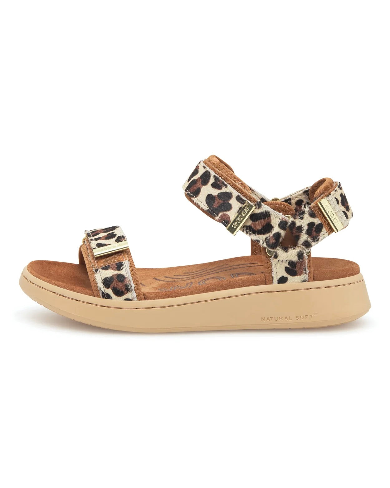 Woden Line Animal Sandals