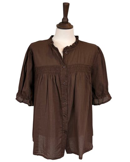 Lolly Frill Sleeve Blouse