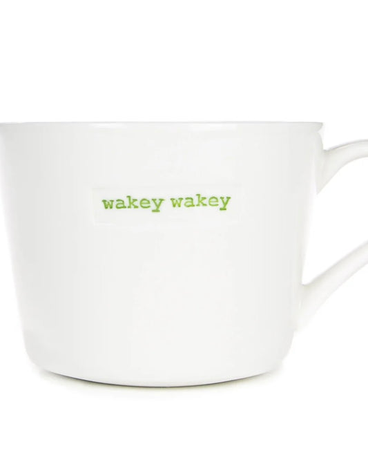 Keith Brymer Jones Small Bucket Mug Wakey Wakey