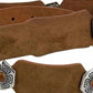Vintage Buckle Faux Suede Belt